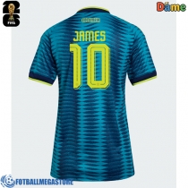 Fotballdrakt Dame Colombia James Rodriguez #10 Bortedrakt VM 2026 Kortermet